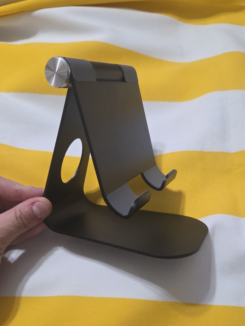Lamicall S Adjustable Phone Tablet Stand Black Desktop Holder iPhone iPad